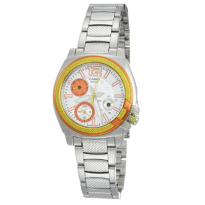 性价比高！卡西欧时尚指针系列石英女表LTP-1320D-9AVDF