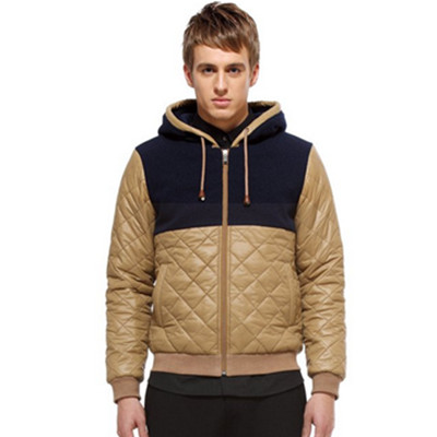 超值优惠！Trendiano带帽长袖棉衣外套 3123041780530