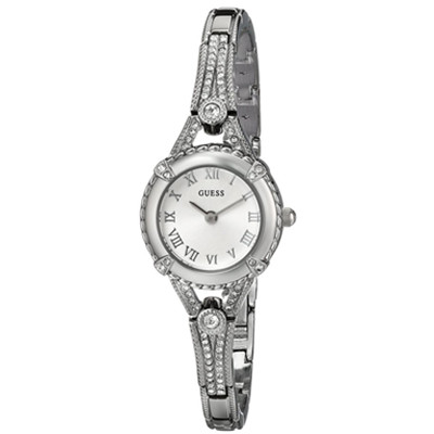 黑五血拼季！GUESS 盖尔斯 U0135L1女士时尚镶钻手表