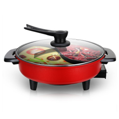 吃货来吧！荣事达（Royalstar）HG150P多功能韩式鸳鸯电火锅