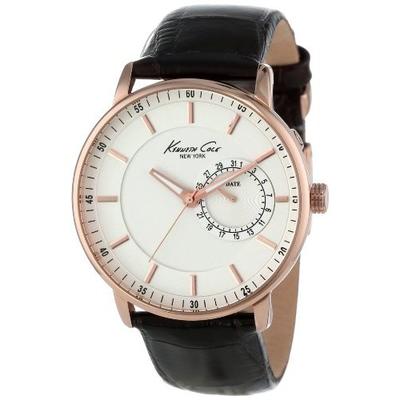 黑五血拼季！Kenneth Cole 男式KC1780经典银色指针表盘玫瑰手表