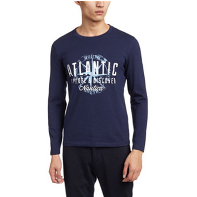 字母印花！Nautica诺帝卡男式T恤V53911