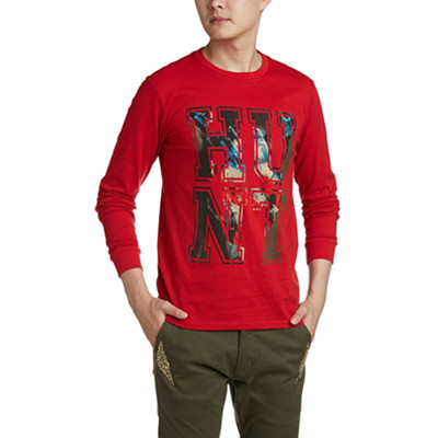 近期好价！5CM男式长袖T恤5CXLTBM2143