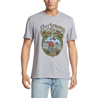 全网好价！Levi's李维斯S/S knits男式短袖T恤17785