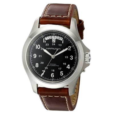 黑五血拼季！Hamilton H64455533 卡其自动机械男表