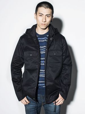 先到先得！Levi's 男士纯棉黑色薄夹克外套