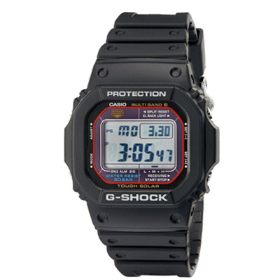 黑五血拼季！CASIO 卡西欧 GWM5610-1 六局电波+太阳能手表