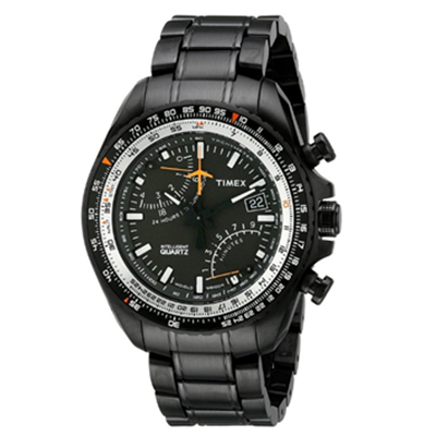 黑五来了！天美时Timex T2P103DH 飞返逆跳石英男表