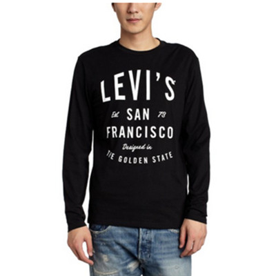 秋季单品！李维斯 Knits 男式 长袖T恤 66066-0154