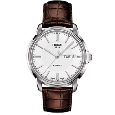 高端大气！Tissot天梭机械男士手表T065.430.16.031.00