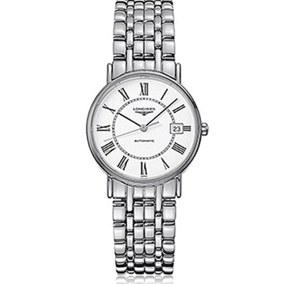 主流好价！Longines浪琴瑰丽机械男士手表L4.821.4.11.6
