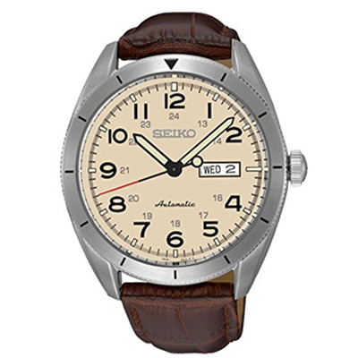 镇店之宝！SEIKO精工Mechanical机械男士手表SRP713J1