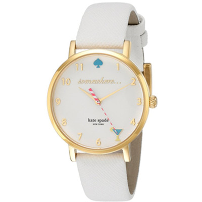 黑五来了！kate spade 5 O'Clock 凯特丝蓓女士时尚石英手表
