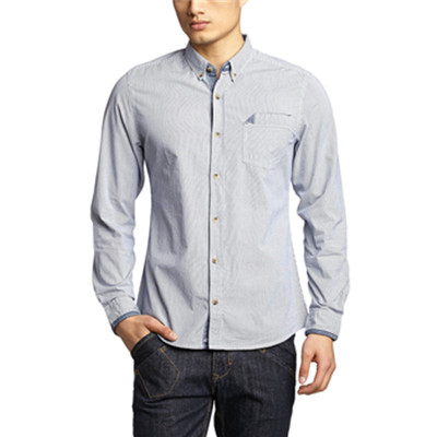 进口直采！S.Oliver男式长袖休闲衬衫40.407.21.5370