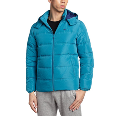 四色齐降！Mizuno美津浓男式连帽羽绒上衣K2CE4541