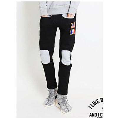 秋冬新品！MYGESMART补丁LOGO绣标休闲长裤