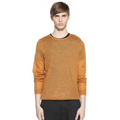 秋季单品！Trendiano纯色圆领长袖针织毛衣3124031780411