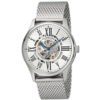 黑五来了！Stuhrling Original 747M.01男士镂空机械表