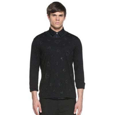 修身款！Trendiano男式圆领七分袖T恤3133022280090