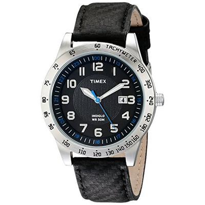 黑五来了！TIMEX天美时Elevated T2N920男士真皮手表