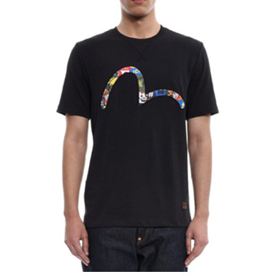 大牌好价！Evisu男式短袖T恤AU15HMTS2900