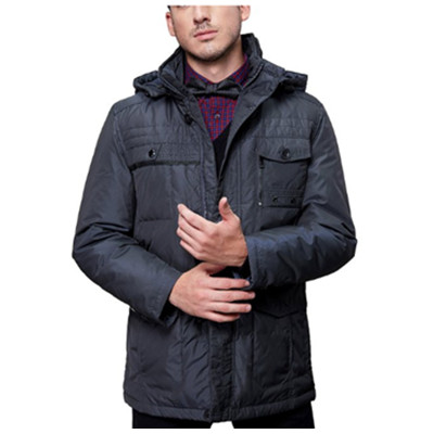 孝敬老爸！鸭鸭男式外套羽绒服A-1118