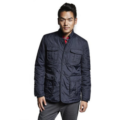 历史好价！IZOD西服款中式领棉服 1112412034627