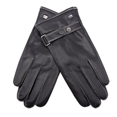 好价！CROCODILE鳄鱼恤男式真皮手套19541001