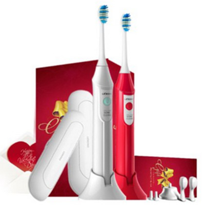 全网好价！力博得Only U声波电动牙刷礼盒(2支装)