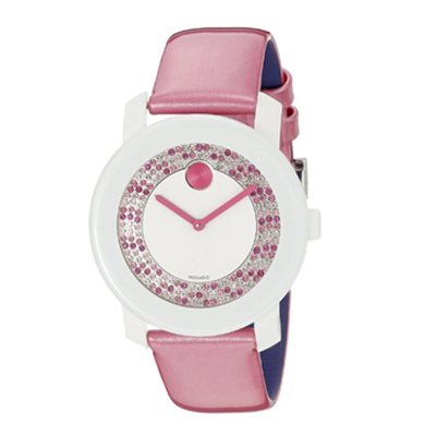 黑五来了！​摩凡陀Movado 3600319 璀璨水晶镶嵌女表