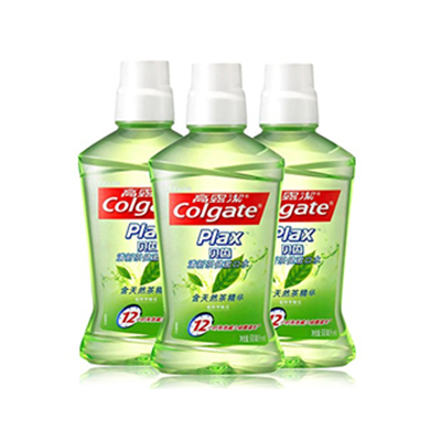 秒杀！Colgate 高露洁 贝齿清新茶健漱口水500ml*3