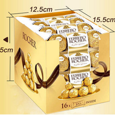 后天开抢！意大利费列罗进口榛果威化巧克力48粒装