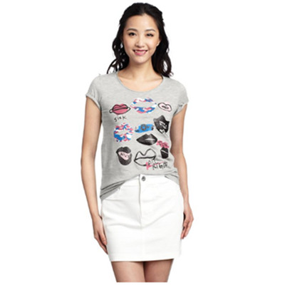 白菜价！b+ab女式短袖T恤BCXTEAJ0569