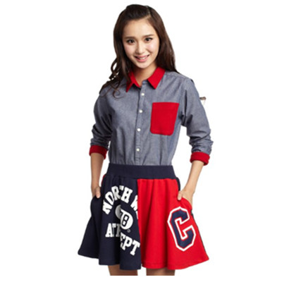 女友福利！chocoolate女式衬衫B1XSTDL8324AA