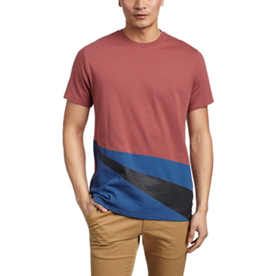 时尚拼接！Levi's李维斯男式Commuter标准短袖T恤16211-0004