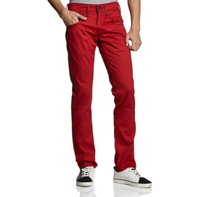 休闲百搭！Levi's李维斯男式修身低腰休闲裤15482-0007