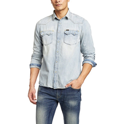 经典款式！Lee男式休闲衬衫L14598R57W71