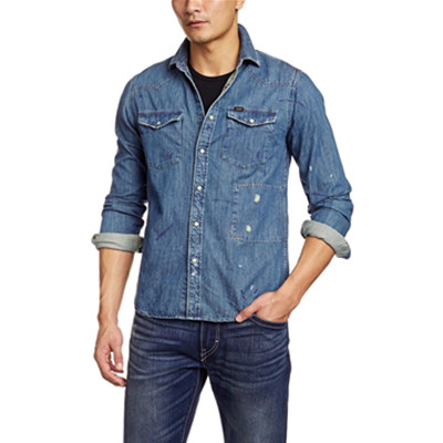 牛仔风！Lee男式休闲衬衫L14637R49Y92