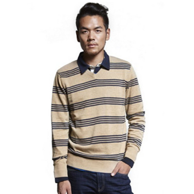 百搭款！IZOD男式纯棉针织衫1112431057855
