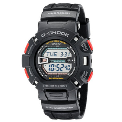 黑五来了！CASIO 卡西欧 G9000-1V 泥人系列 经典三防赛车表