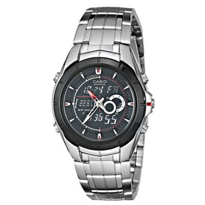 黑五来了！Casio 卡西欧 EFA119BK-1AV 男士钢带手表
