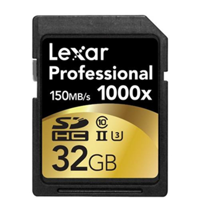 再降！Lexar 雷克沙 1000x 32GB 高速SD卡