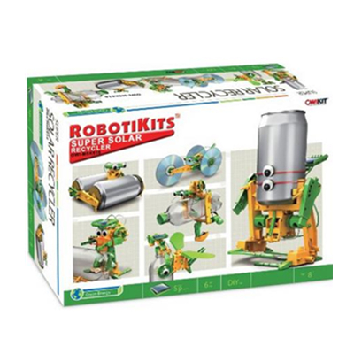 动手达人！OWI Super Solar 太阳能机器人拼装玩具