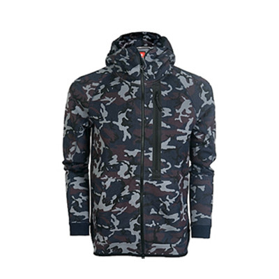应季好货！耐克TECH FLC CAMO HOODY夹克