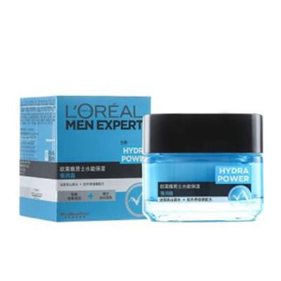 手机端专享！欧莱雅 (LOREAL) 男士水能保湿强润霜50ml