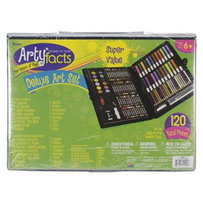 新低！Darice 120件豪华艺术绘画工具
