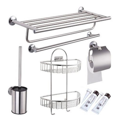 秒杀好价！ENZORODI 德国安住 不锈钢免钉挂件5件套