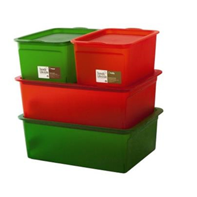 家具必备！Citylong 塑料收纳盒套装