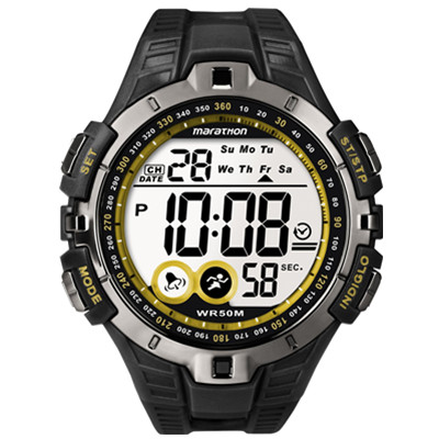 马拉松系列！TIMEX天美时男士石英腕表T5K421