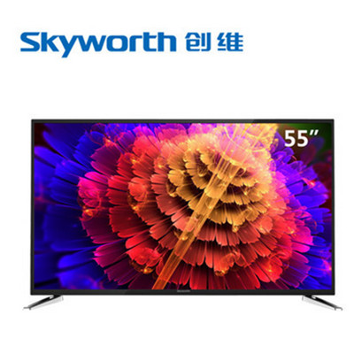 双12预售！创维 55M6 55吋8核4k酷开智能网络平板led液晶电视